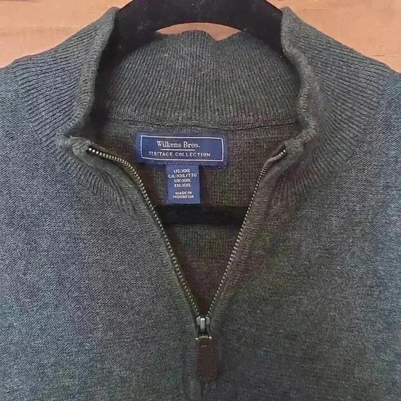 Grey 1/4 Zip - Picture 3 of 6